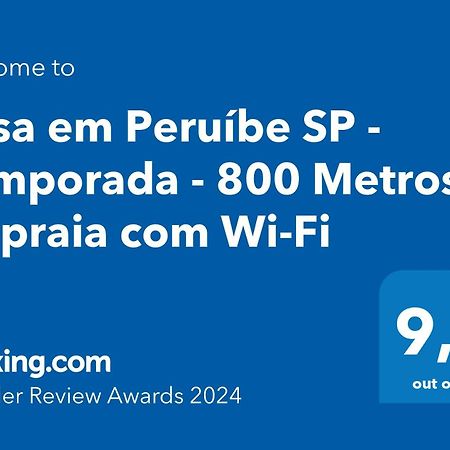 Casa em Peruíbe SP - Temporada - 800 Metros da praia com Wi-Fi Exterior foto