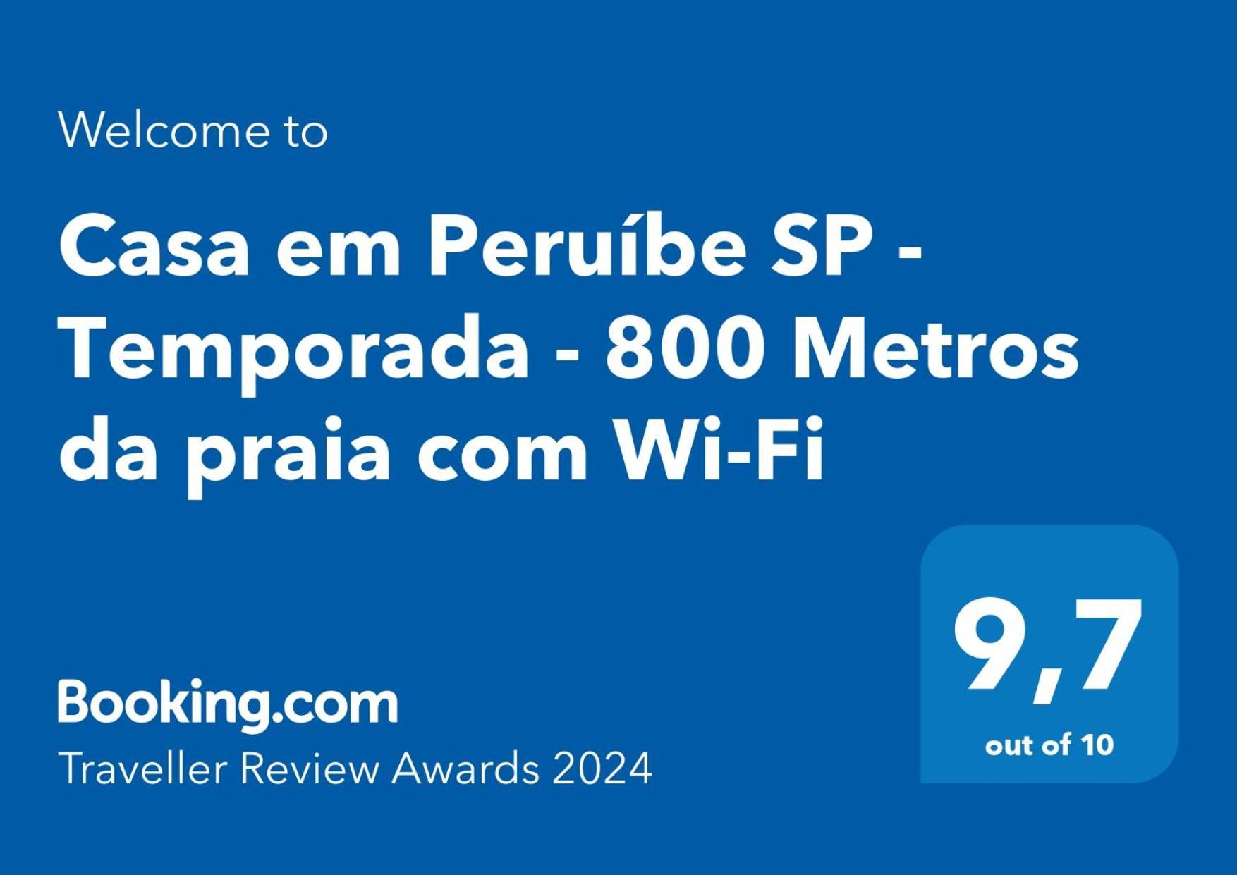 Casa em Peruíbe SP - Temporada - 800 Metros da praia com Wi-Fi Exterior foto